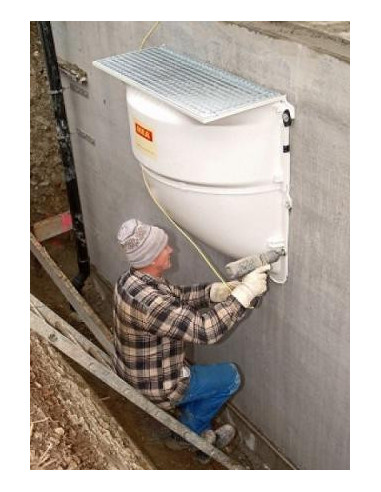 Doświetlacz piwniczny MEAMAX STANDARD z rusztem kratowym 30/10