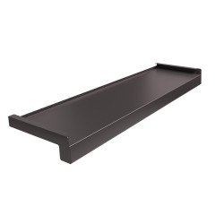 Parapet Zewnętrzny Stalowy Standard Brąz RAL 8019