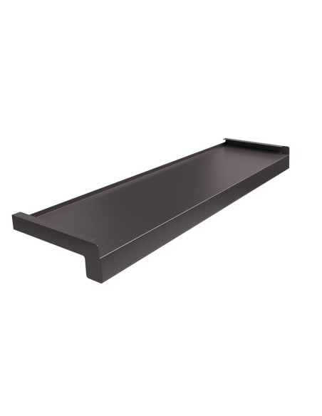 Parapet Zewnętrzny Stalowy Standard Brąz RAL 8019