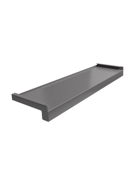 Parapet Zewnętrzny Stalowy Okleinowany Standard Grafit
