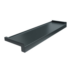 Parapet Zewnętrzny Stalowy Standard Antracyt RAL 7016