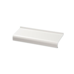 Parapet Zewnętrzny Aluminiowy Softline Biały RAL 9016 seria J