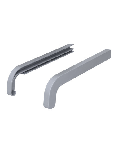 Zakończenia obustronne PCV do parapetu zewnętrznego Softline