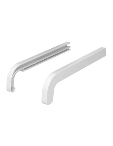 Zakończenia obustronne PCV do parapetu zewnętrznego Softline