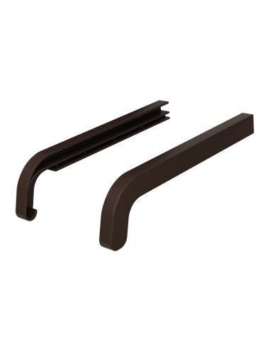 Zakończenia obustronne PCV do parapetu zewnętrznego Softline