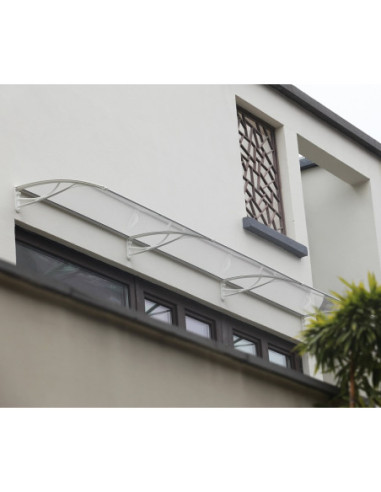 Daszek markiza modułowa Valtellina Gutta z poliwęglanu komorowego