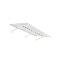 Daszek płaski PLUS z poliwęglanu komorowego 210x105 cm