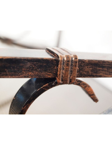 Ścianka boczna 180x53x30 do daszka łukowego RETRO z poliwęglanu