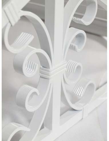 Ścianka boczna 180x53x30 do daszka łukowego RETRO z poliwęglanu