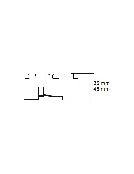 Ciepła listwa podparapetowa XPS PRIME -  Economy 1180mm