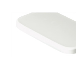 Parapet Wewnętrzny Laminowany MDF Biały Gładki seria J 2