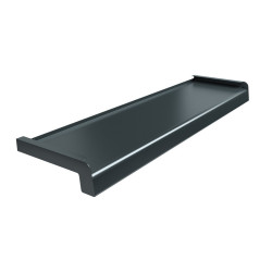 Parapet Zewnętrzny Stalowy Softline Antracyt RAL 7016