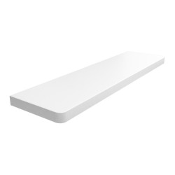 Parapet Wewnętrzny Laminowany MDF Biały Mat seria M