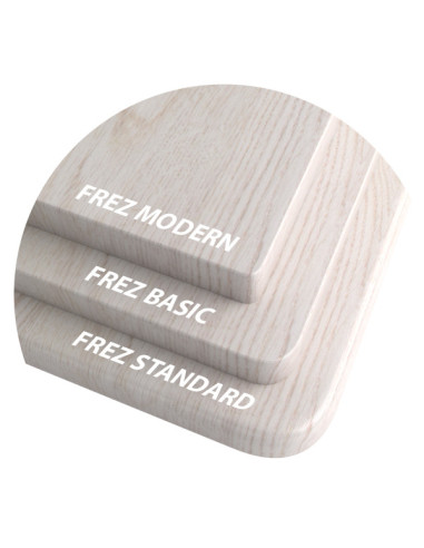 Parapet Wewnętrzny Laminowany MDF Dąb Bielony seria M