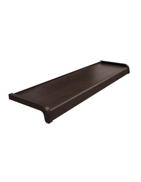 Parapet Zewnętrzny Stalowy Okleinowany Softline Wenge