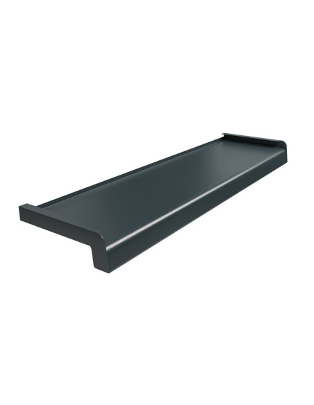 Parapet Zewnętrzny Stalowy Softline Antracyt Struktura
