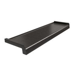 Parapet Zewnętrzny Stalowy Softline Stal Antyczna
