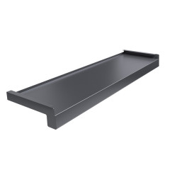 Parapet Zewnętrzny Stalowy Standard Antracyt RAL 7024