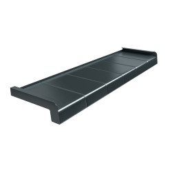 Parapet Zewnętrzny Alupłytka Softline Antracyt RAL 7016 seria M