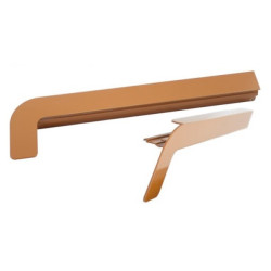 Zakończenia aluminiowe do parapetu zewnętrznego softline