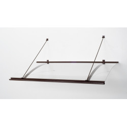 Daszek Gutta SWING M z akrylu 160x82x18 cm