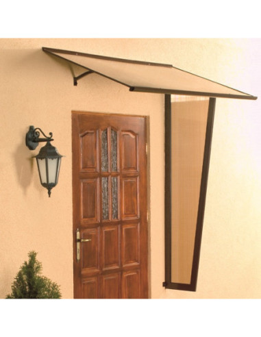 Daszek płaski Gutta Standard z poliwęglanu 160x85x38 cm