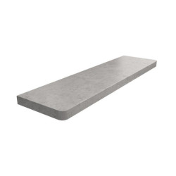 Parapet Wewnętrzny Laminowany MDF Beton Gładki Jasny seria M