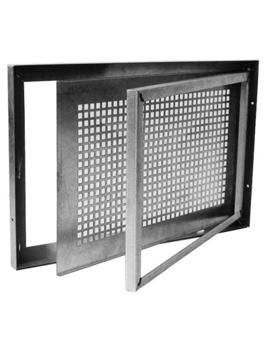 Okno piwniczne stalowe jednoskrzydłowe SD1 - ocynkowane