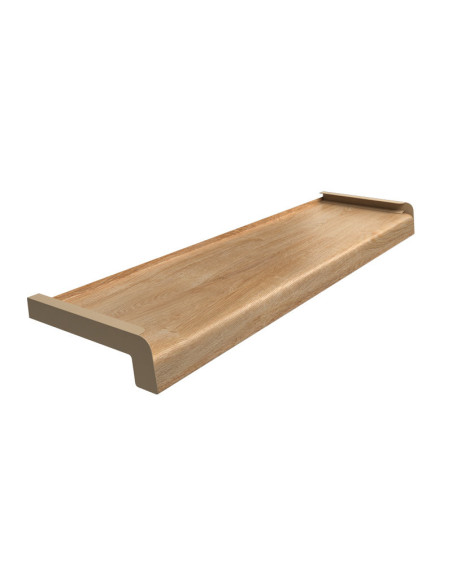 Parapet Zewnętrzny Stalowy Okleinowany Softline Dąb Naturalny