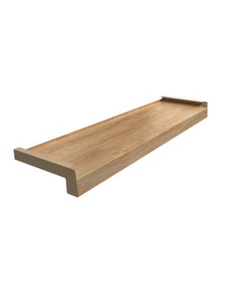 Parapet Zewnętrzny Stalowy Okleinowany Standard Dąb Naturalny