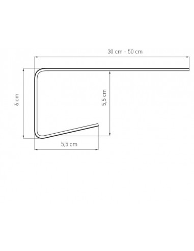 Parapet Wewnętrzny Renowacyjny PCV Premium Biały