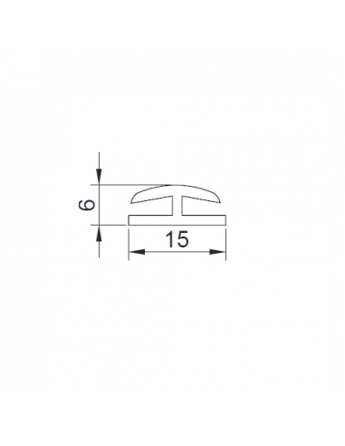 Łącznik gumowy do parapetów zewnętrznych