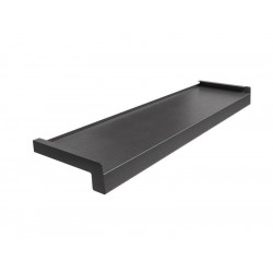 Parapet Zewnętrzny Stalowy Standard Antracyt RAL 7016 piaskowany