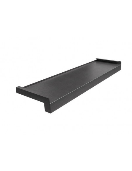 Parapet Zewnętrzny Stalowy Standard Antracyt RAL 7016 piaskowany