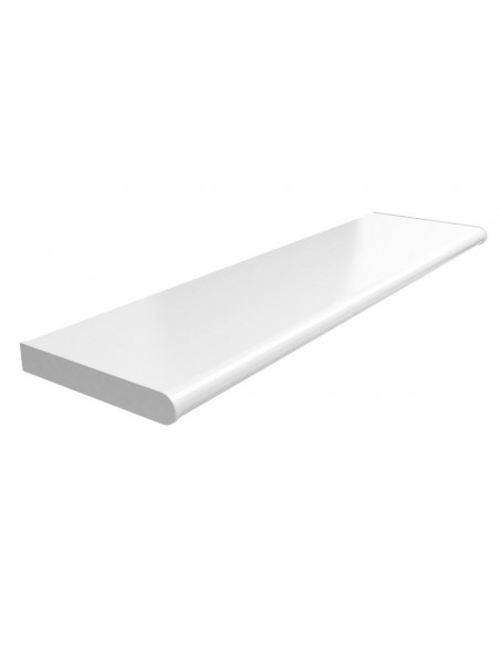 parapet wewnętrzny biały