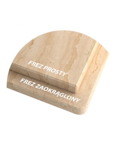 Parapet Wewnętrzny Marmur Brecia Sarda