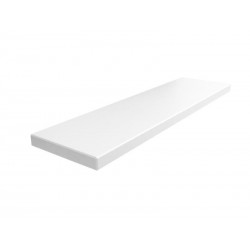 Parapet Wewnętrzny Konglomerat Kwarcowy Crystal Absolute White