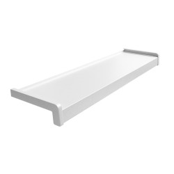 Parapet Zewnętrzny Aluminiowy Standard Biały RAL 9016