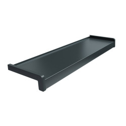 Parapet Zewnętrzny Aluminiowy PERFECT 1,5 mm Standard Antracyt RAL 7016 seria J