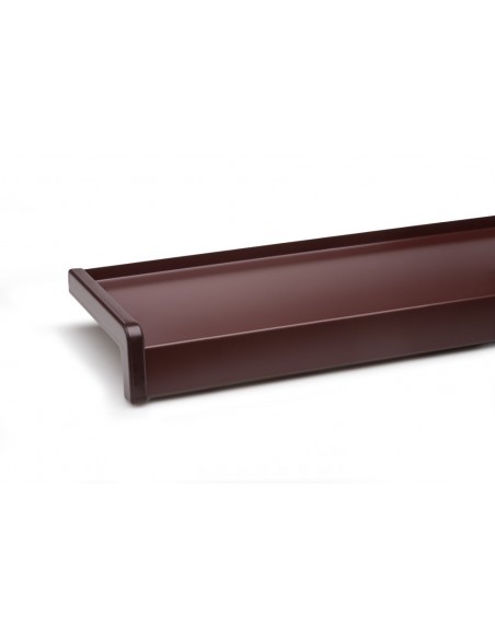 Parapet Zewnętrzny Aluminiowy PERFECT 1,5 mm Standard Brąz RAL 8017 seria J
