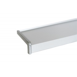 Parapet Zewnętrzny Aluminiowy Standard RAL 9006 seria J