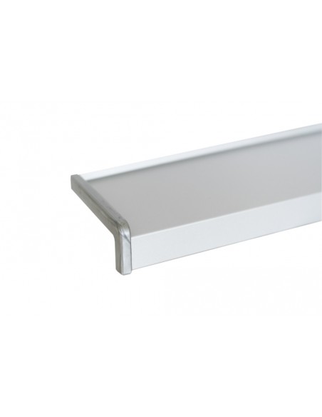 Parapet Zewnętrzny Aluminiowy Standard RAL 9006 seria J