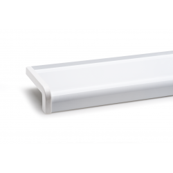 Parapet Zewnętrzny Aluminiowy PERFECT 1,5 mm Softline Biały RAL 9016 seria J