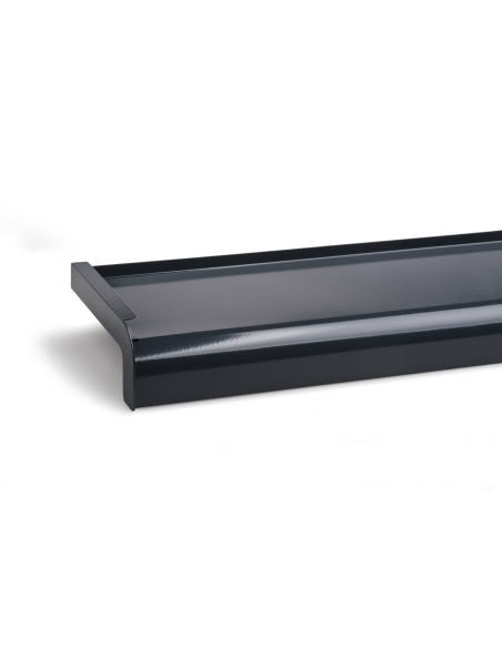 Parapet Zewnętrzny Aluminiowy PERFECT 1,5 mm Softline Antracyt RAL 7016 seria J