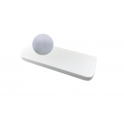 Parapet Wewnętrzny Laminowany MDF Białe Drewno seria J