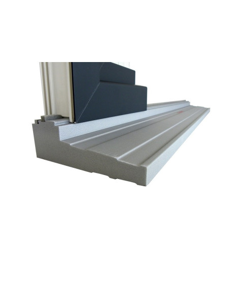 Podparapet termiczny zewnętrzny / ciepły parapet STRONG XPS PRIME - Half L 1180mm