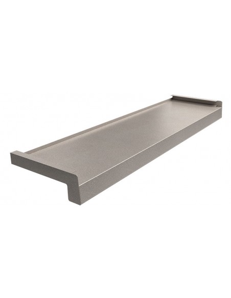 Parapet Zewnętrzny Stalowy Standard Srebrny RAL 7037 piaskowany