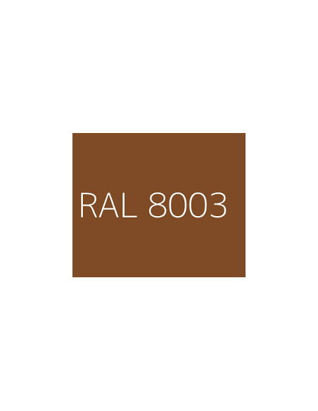 Parapet Zewnętrzny Stalowy Standard RAL 8003 seria J