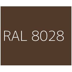 Parapet Zewnętrzny Alupłytka Standard  RAL 8028 seria J