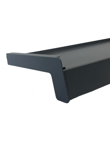Parapet Zewnętrzny Stalowy Standard RAL 7016 struktura seria J